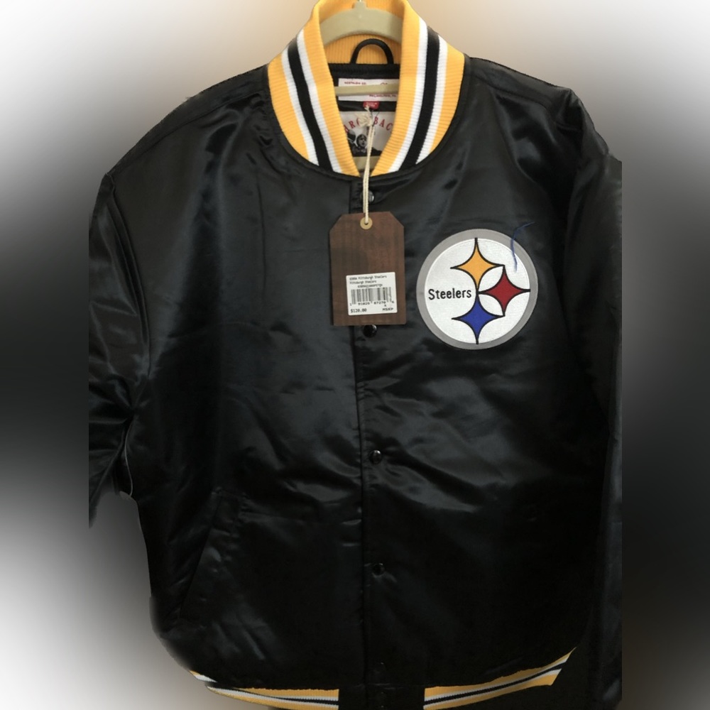 Mitchell & Ness: Pittsburgh Steelers Satin Jacket